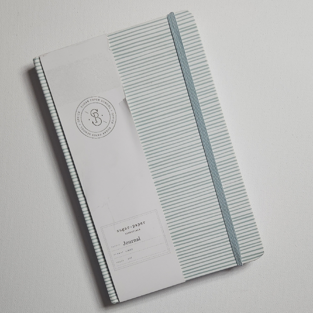Sugar Paper Striped Journal 200 Pages NEW